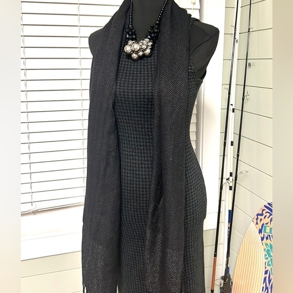 🔥VTG Lauren Ralph Lauren, Soft Tweed Body-Con Dress, Stretch, Pull-On, EUC, S - Picture 4 of 15
